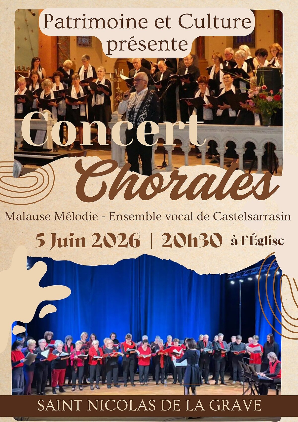 Concert chorale